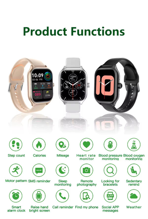 Vuult4 Smartwatch - 1.95" LCD Screen IP67 Waterproof - Image 4